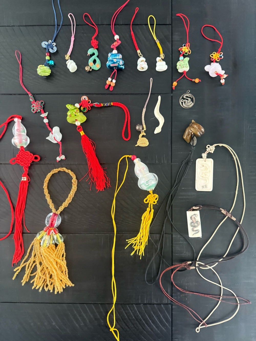YEAR OF THE SNAKE asian good luck charms